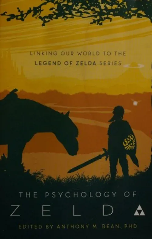 The Psychology of Zelda book cover with Triforce imagery